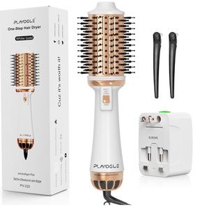 NWT Plavogue Hair Dryer Brush Dual Voltage